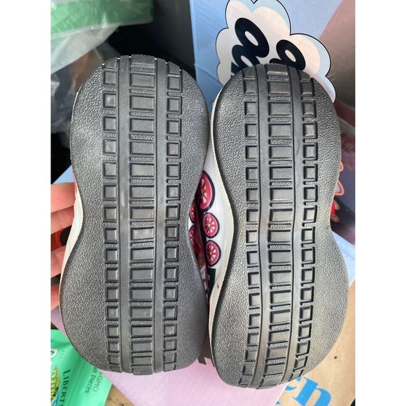 Choo Choo Shoes Pink Train Light Up Sound Toddler Sz 11 Sneakers - Picture 4 of 9